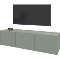 Borchardt Möbel Sophia TV-Schrank 139 cm Grün MDF/Spanplatte/Melamin