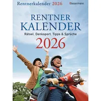 Bassermann Rentnerkalender 2026. Der beliebte Abreißkalender bringt Schwung in