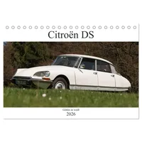 Calvendo Citroën DS - Göttin in weiß (Tischkalender 2026