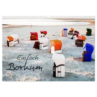 Calvendo Einfach Borkum (Wandkalender 2026 DIN A3 quer), CALVENDO
