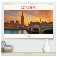 Calvendo London Sehenswürdigkeiten (hochwertiger Premium Wandkalender 2026 DIN A2