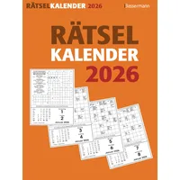 Bassermann Rätselkalender 2026. Der beliebte Abreißkalender für alle Rätselfreunde