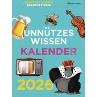 Bassermann Unnützes Wissen Kalender 2026. Der beliebte, aber überflüssige