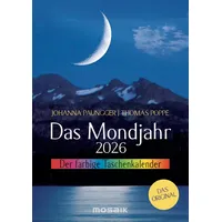 Mosaik Das Mondjahr 2026 - Der farbige Taschenkalender