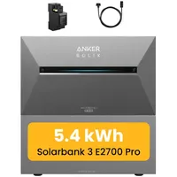 Anker SOLIX Solarbank 3 E2700 Pro 5,4 kWh inkl.