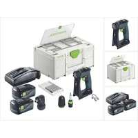 Festool CXS 18-Basic-Set Akku Bohrschrauber 18 V 40 Nm