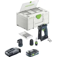 Festool CXS 18-Basic-Set Akku Bohrschrauber 18 V 40 Nm