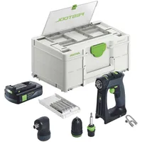 Festool CXS 18-Basic-Set Akku Bohrschrauber 18 v 40 Nm