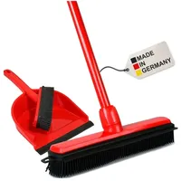 BawiTec Besen Gummibesen Set rot