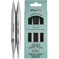 KnitPro Die Mindful Kollektion Austauschbare Nadelspitzen 5" (13cm) |
