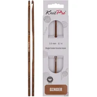 KnitPro Ginger Einfache Häkelnadel | 3,50 mm