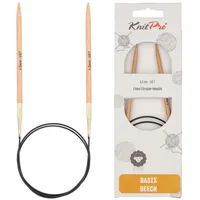 KnitPro Basix Beech Rundnadeln 40" (100cm) | 4.5mm