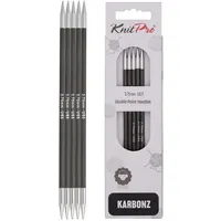 KnitPro Karbonz Nadelspiele 6" (15cm) | 3,75mm