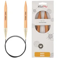 KnitPro Basix Beech Rundstricknadeln 60" (150cm) | 15mm