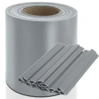 Casa pura Sichtschutzstreifen 19 x 350 cm grau PVC