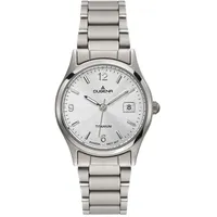 Dugena Damenuhr 4460332-1 Semper, Quarz, Titan, Mineralglas, 5 bar