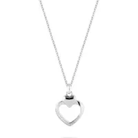 JETTE HEARTS Kette Silber