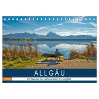 Calvendo ALLGÄU, im Wandel der Jahreszeiten. (Tischkalender 2026 DIN