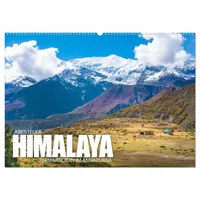 Calvendo Abenteuer Himalaya - Fernwandern im Annapurna (Wandkalender 2026