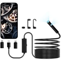 Vevor Endoskopkamera mit Licht, Dual Lens Endoskop für Android