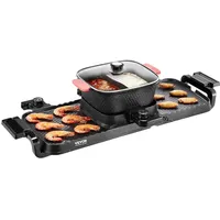 Vevor Hot Pot 2300 W 2 in 1 rauchfreier