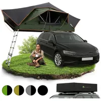 Juskys Autodachzelt Lago 140 x 240 cm Schwarz /