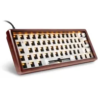 Sharkoon SKILLER SGK50 S4 Wood Barebone, RGB Gaming Keyboard