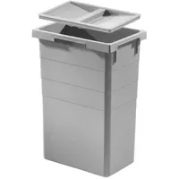 HAILO Inneneimer 38 l Hellgrau