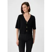 Comma, Strickjacke schwarz 46