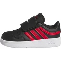 Adidas Hoops 4.0 Kinder Schwarz/Weiß/Rot 21