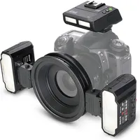 Meike MK-MT24 Makro Blitzsystem für Canon (Makroblitz, Canon), Blitzgerät