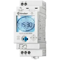 Finder 1St. Finder 125182300000 Schaltuhr für Reiheneinbau, elektronisch, Wochenprogramm,