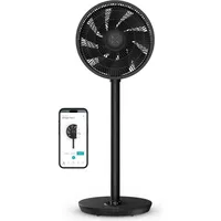 Duux Whisper Flex 2, Ventilator, Schwarz