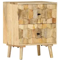 VidaXL Nachttisch 40x30x50 cm Massivholz Mango