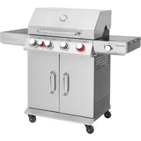 Hanseatic Gasgrill »Memphis«, 19 kW Gesamtleistung, Infrarot-Heckbrenner, Hochleistungs-Turbobrenner