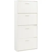 [en.casa] Schuhschrank Sykkylven 60 x 134 cm