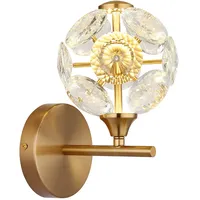 GLOBO Wandleuchte Kristallleuchte (LED) 6 W Gold