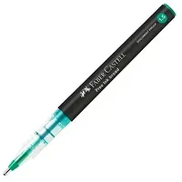 Faber-Castell Free Ink Tintenroller grau 1,5 mm, Schreibfarbe: grün,