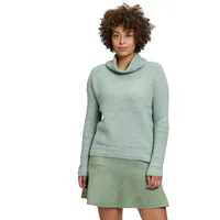 Cartoon Basic-Pullover mit Turtle Neck Grey Green Melange,46 |