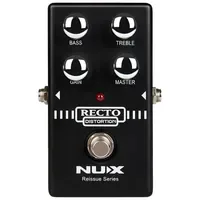Nux Effektgerät Recto-Distortion Verzerrer Pedal | schwarz