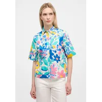 Eterna Bluse LOOSE FIT in blau | Gr.: 42