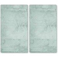 KESPER Schneide- und Abdeckplatte Kesper "Multi-Glasschneideplatte, 2er, Betonoptik, grau,