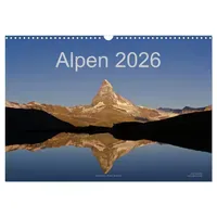 Calvendo Alpen (Wandkalender 2026 DIN A3 quer), CALVENDO Monatskalender