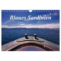Calvendo Blaues Sardinien (Wandkalender 2026 DIN A4 quer), CALVENDO