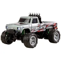 AMEWI RC-Monstertruck Die Cast 1:64 RTR grau, mit Pistolenfernsteuerung