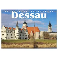 Calvendo Dessau (Tischkalender 2026 DIN A5 quer), CALVENDO Monatskalender: