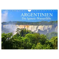 Calvendo Argentinien. Die Iguazú-Wasserfälle (Wandkalender 2026 DIN A4 quer),