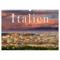 Calvendo Italien von der Toskana nach Sizilien (Wandkalender 2026