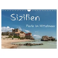 Calvendo Sizilien - Perle im Mittelmeer (Wandkalender 2026 DIN