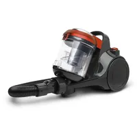 H.koenig Zyklon Beutelloser Staubsauger STC58, Bodenstaubsauger mit Schlitten, Leise,